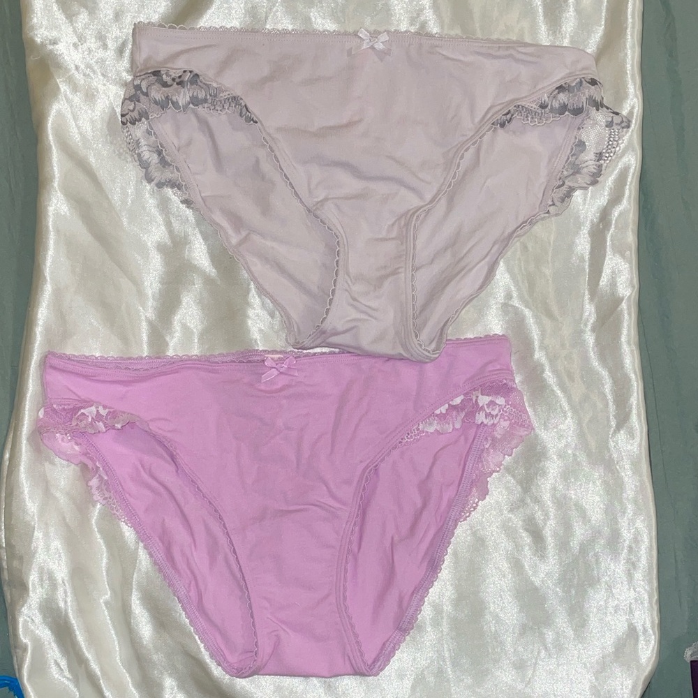 Victoria's Secret Women's Panties in Light Purple and Pink
